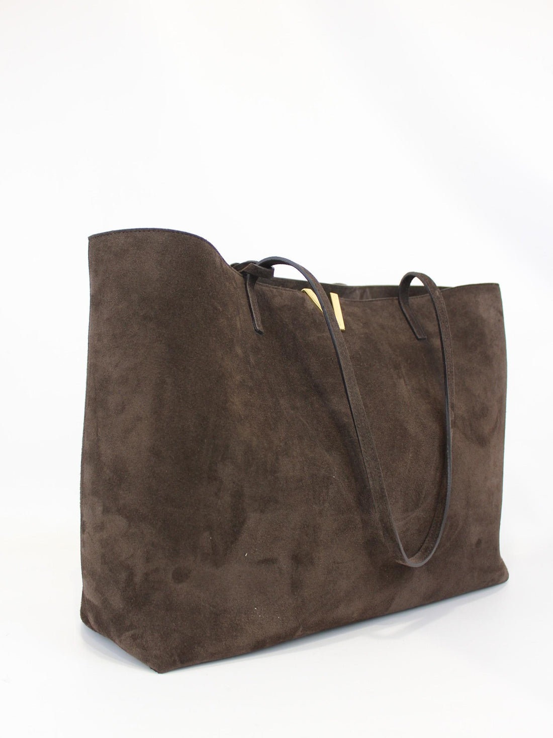 Borsa shopper con V iconica VR1200 TESTA DI MORO VIA ROMA 15 