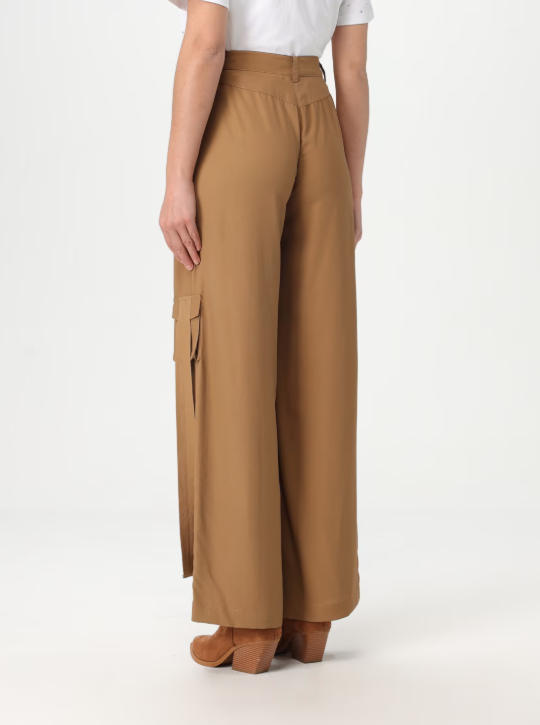 pantaloni cargo in crepe de chine 251AP2244 12116 TWINSET ACTITUDE 