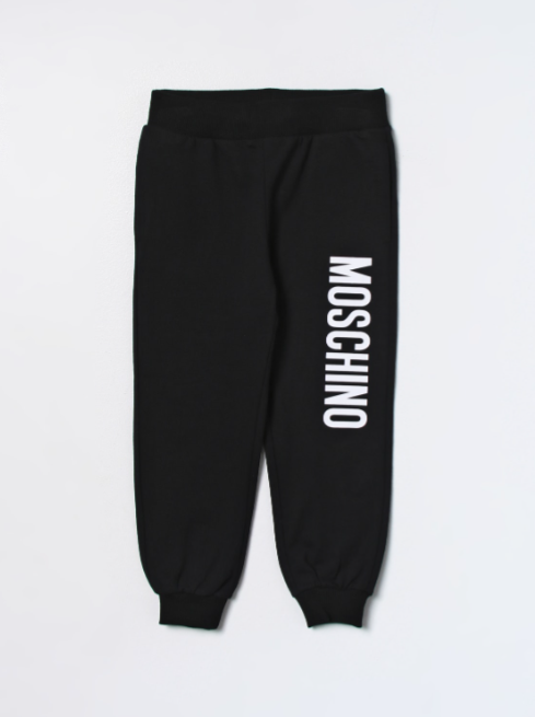 Pantalone jogger logo HOP057LDA26 60100 MOSCHINO KIDS 