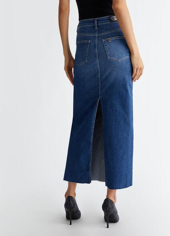 gonna lunga denim UF4105D4811 78525 liU JO 