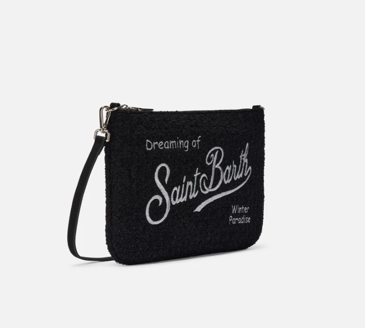 borsa cross body parisienne tweed PARISIENNE TWEED 00207I MC2 SAINT BARTH 
