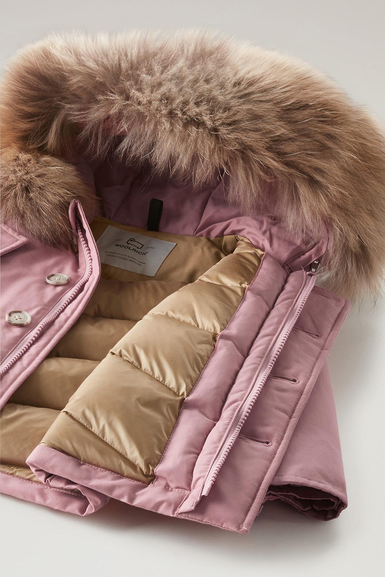 Parka in ramar clotch con pelliccia removibile CFWKOU0469MRUT0641 WDR WOOLRICH 