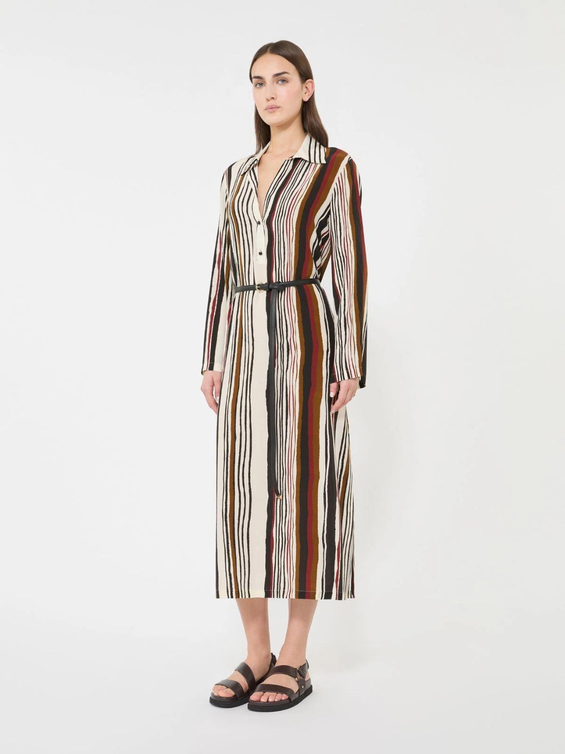 caftano in seta stampata MSTVANESIO 002 MAXMARA STUDIO 