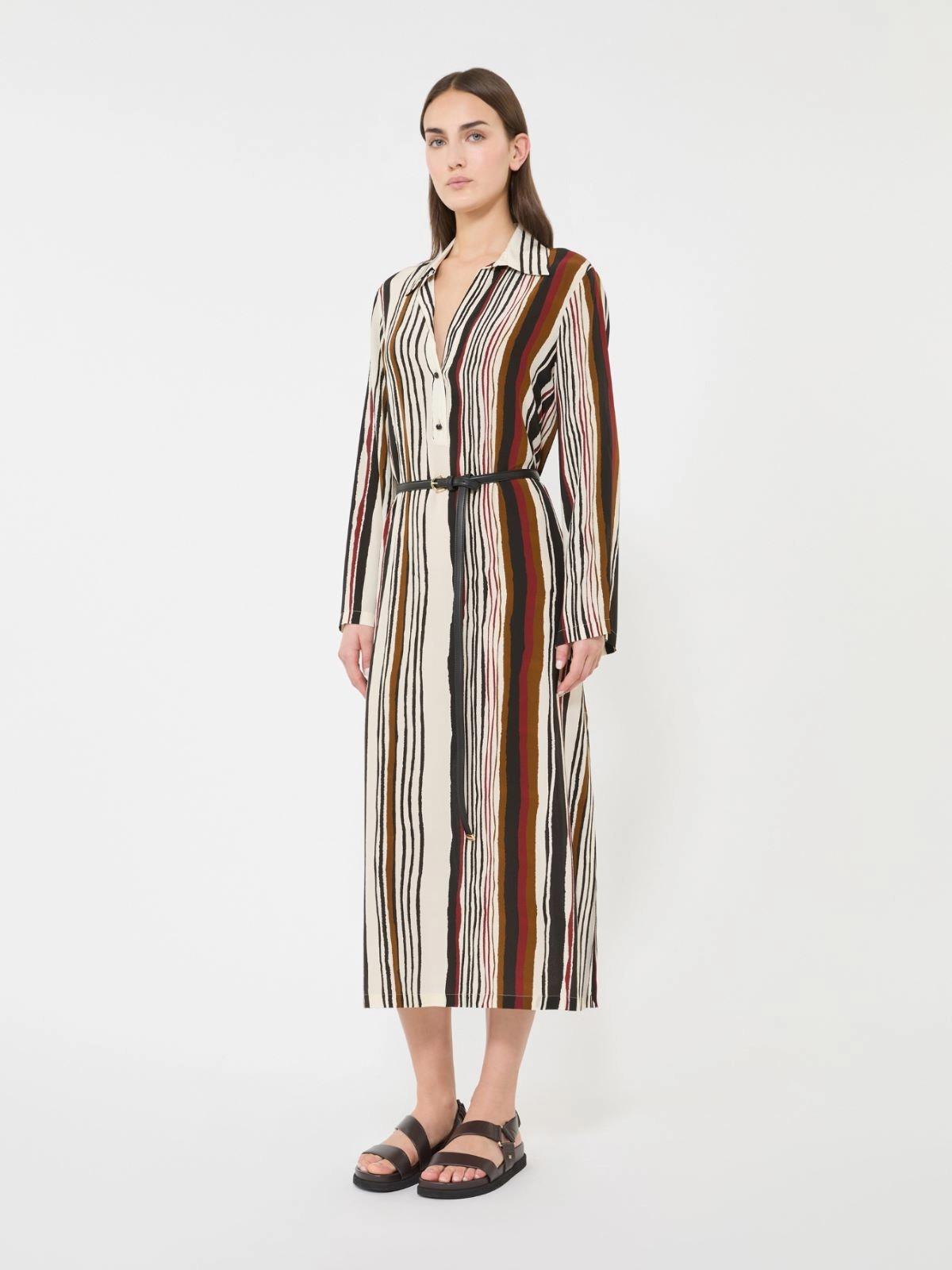 caftano in seta stampata MSTVANESIO 002 MAXMARA STUDIO 