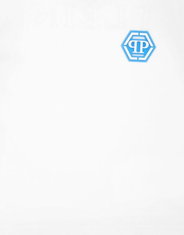 t-shirt con logo iconico SAECBTK1334 PJY002N 01 PHILIPP PLEIN 