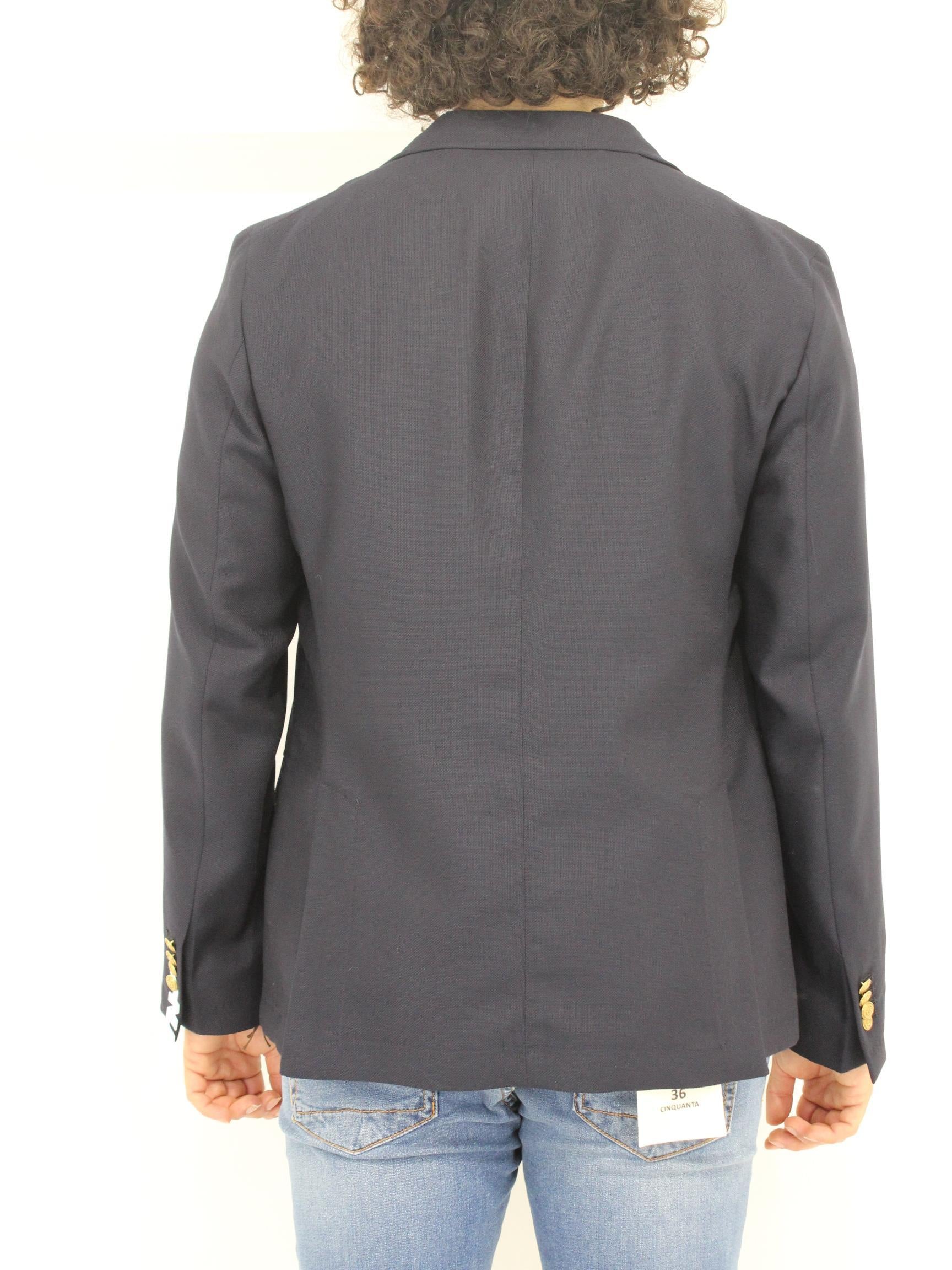 giacca con bottoni logati 3432G2748Y 233318 89 MANUEL RITZ 