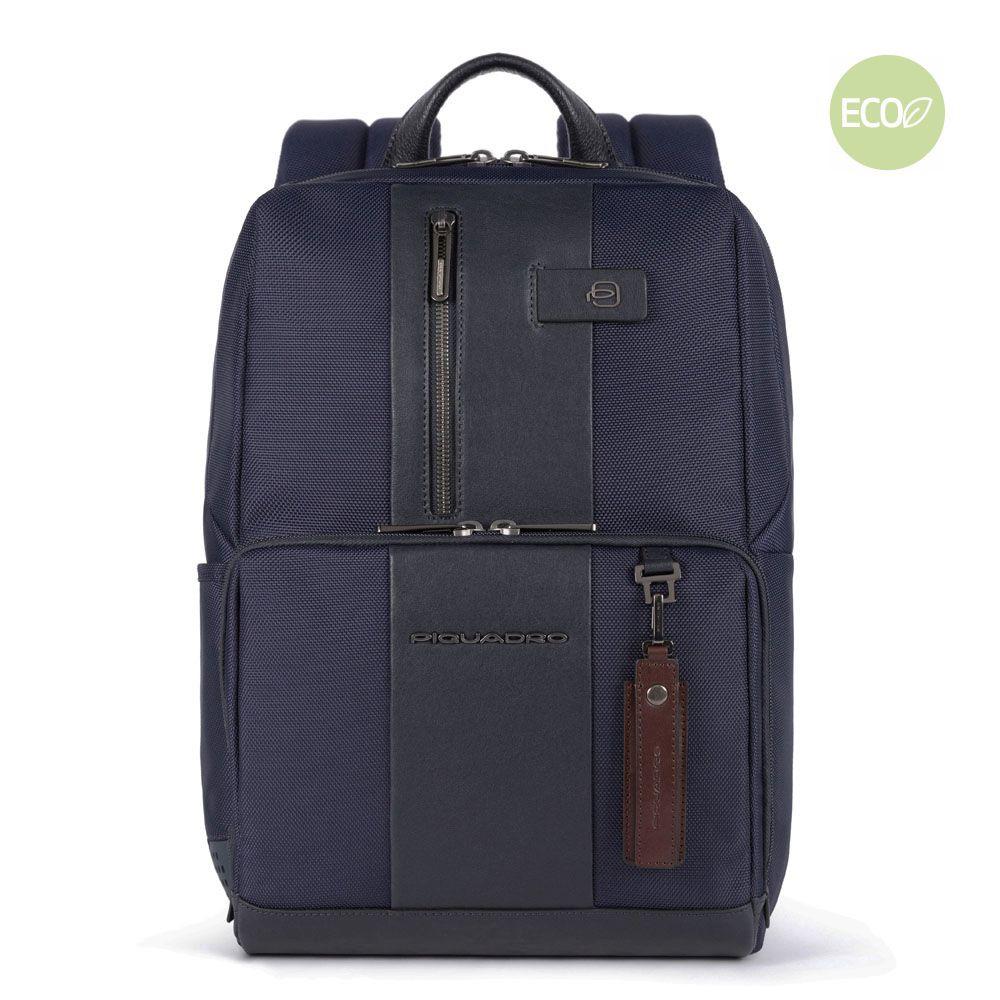 zaino in tessuto porta notebook e ipad CA3214BR2 BLU PIQUADRO 