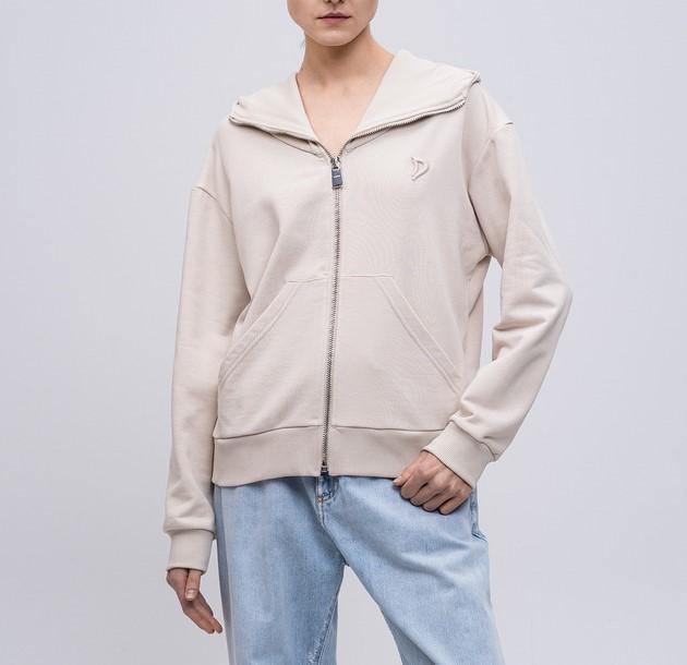 felpa full zip con logo F491KF0234DFZ4 004 DONDUP 