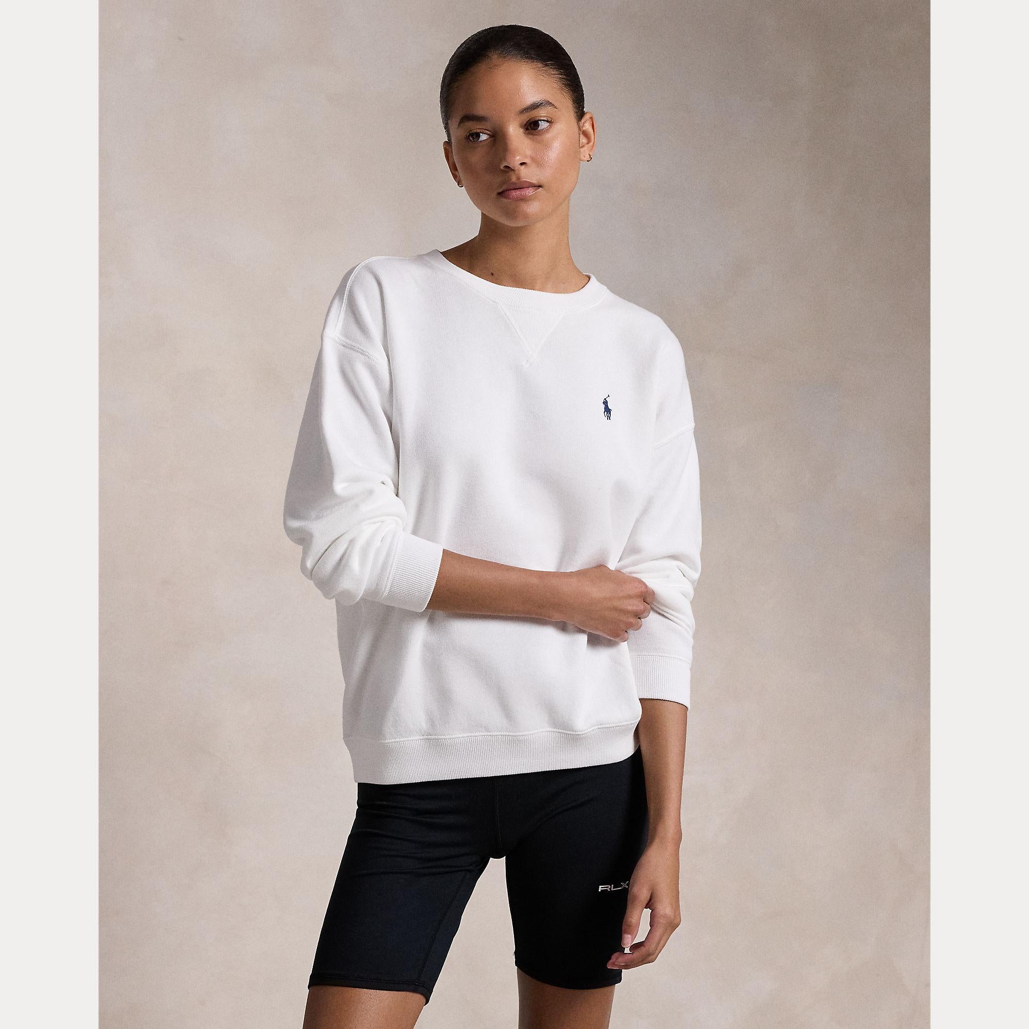 Felpa girocollo con pony 211-935582 009 RALPH LAUREN POLO 