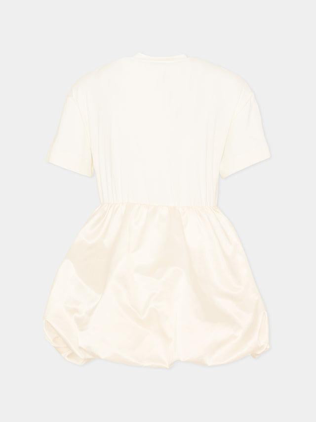 abito elegante con fiocco KFAB040 JE017 0000 PINKO 