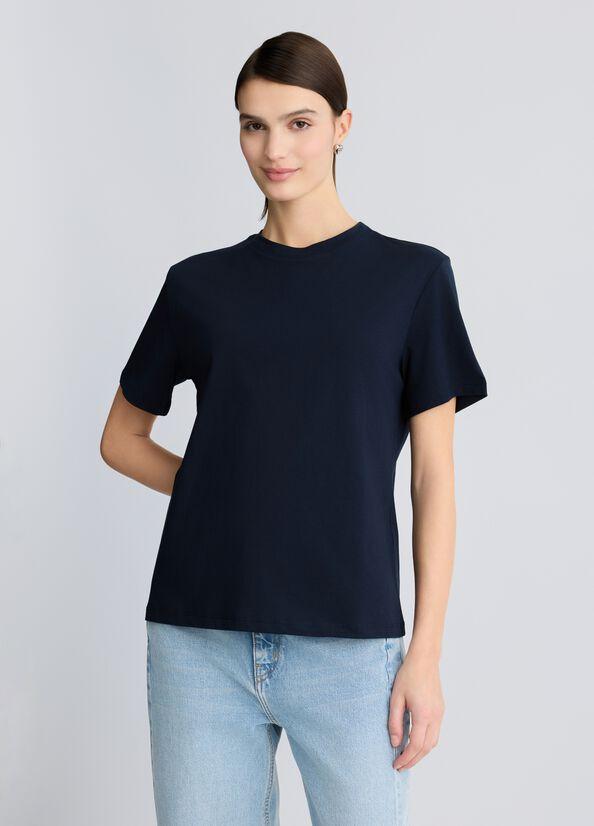 t-shirt basic con patch CA5392J6308 X0234 liU JO 
