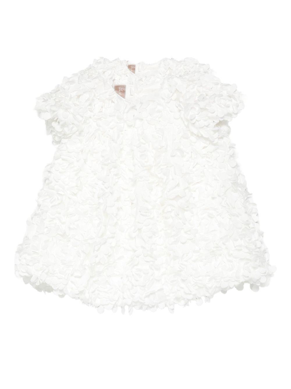 abito con petali all over 1CJAB34 X30 LA STUPENDERIA 