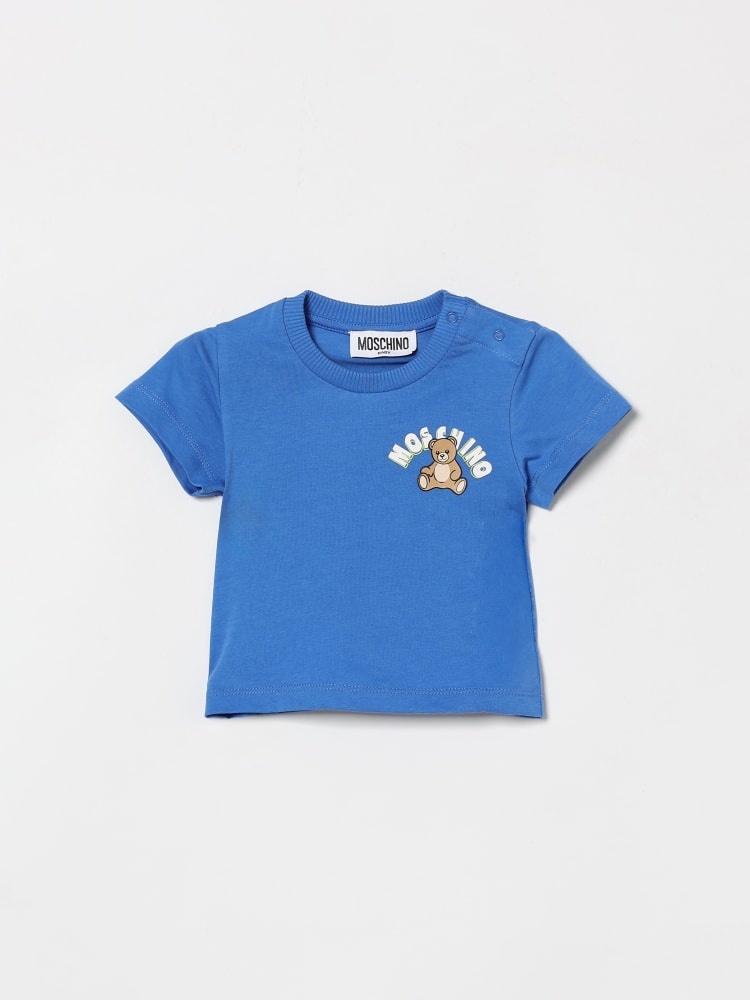 t-shirt teddy bear MZM047 LAA01 40630 MOSCHINO KIDS 