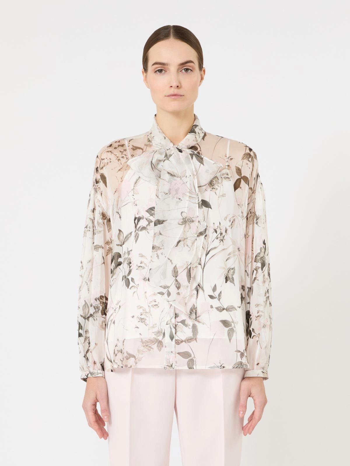 camicia in chiffon stampato MSTETERE 003 MAXMARA STUDIO 