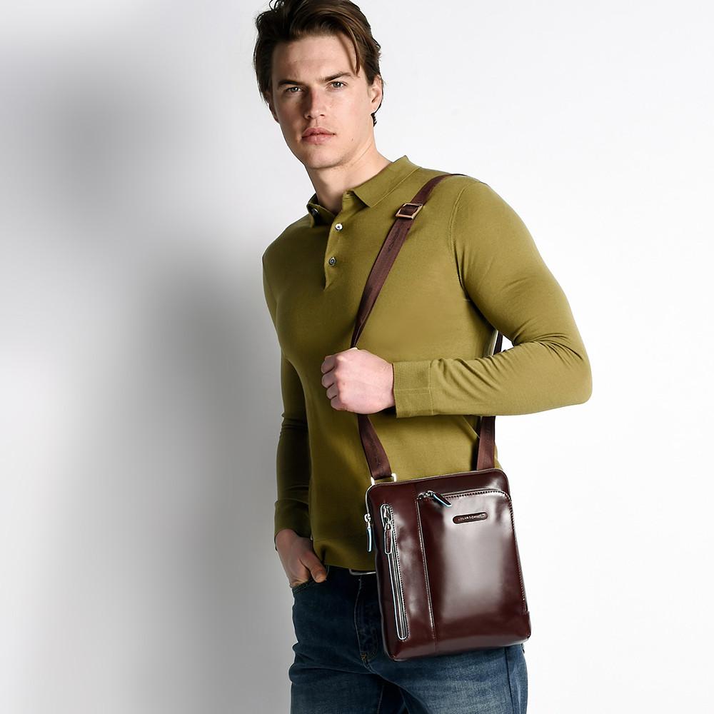 borsello in pelle doppia tasca CA1816B2 MO PIQUADRO 