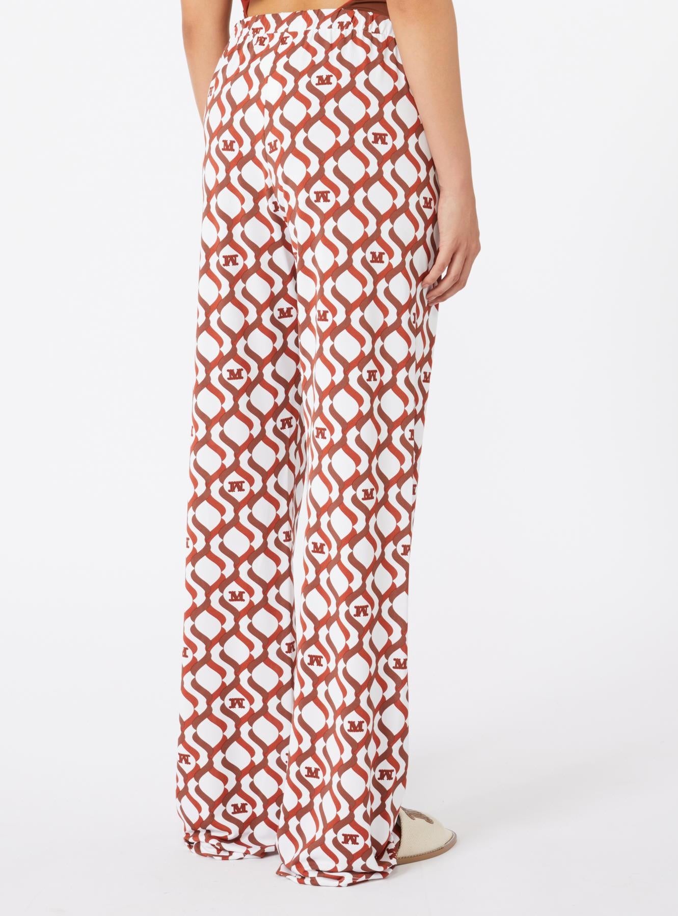 Pantalone straight leg BCHABATE 001 MAXMARABEACHWEAR 