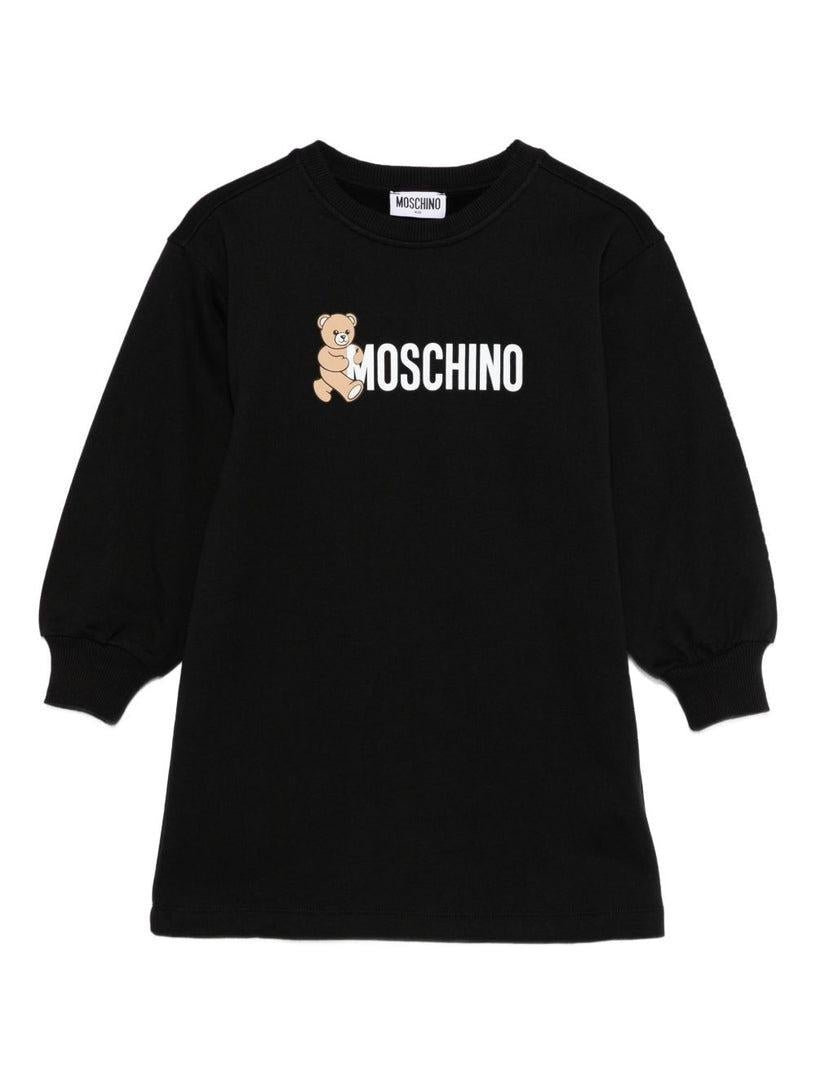 abito felpa teddy HDV0GYLCA83 60100 MOSCHINO KIDS 