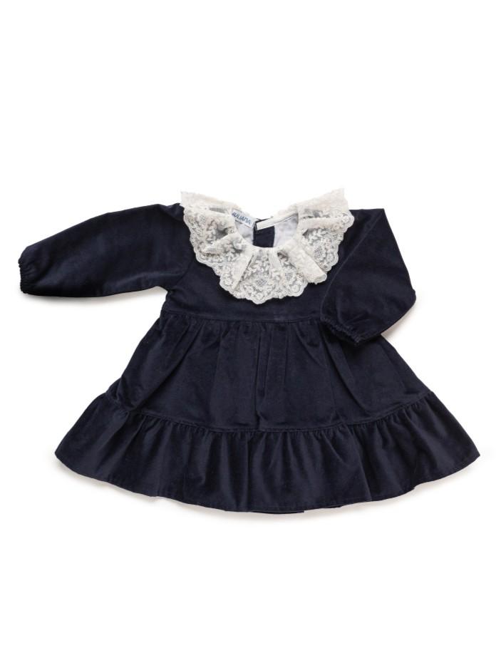 abito neonata blu marino 25672 MARINO JULIANA 