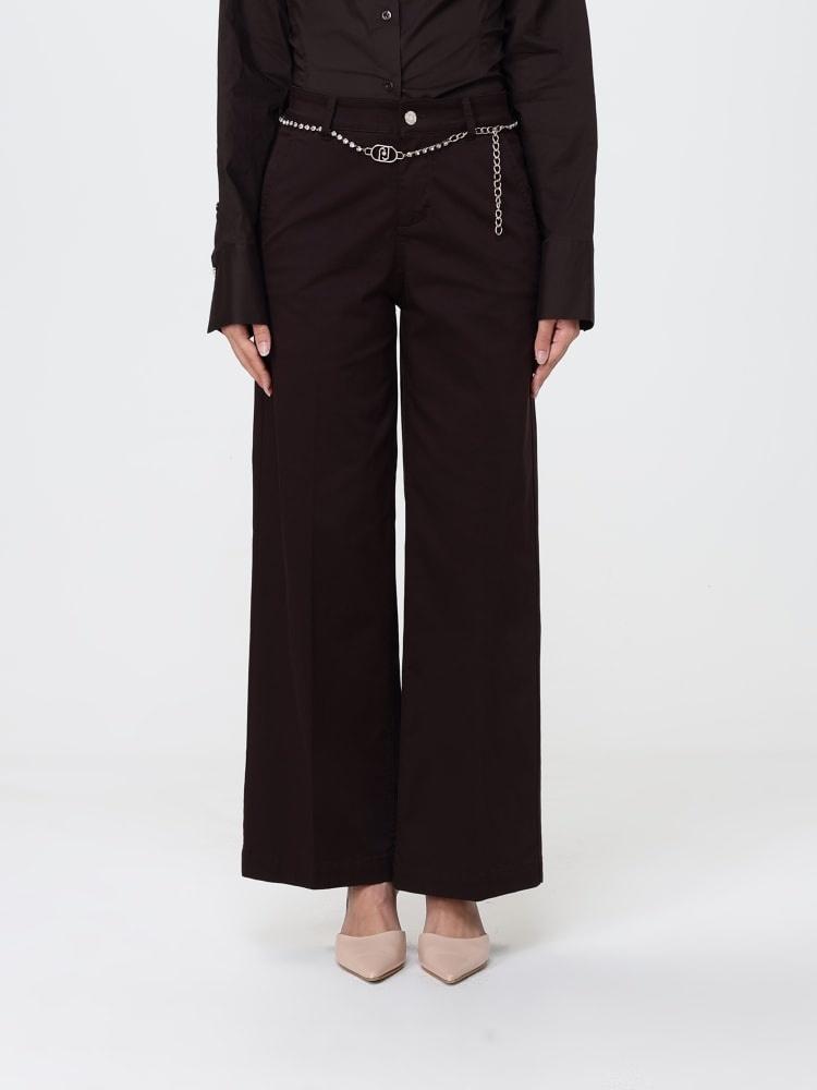 pantalone flare vita alta WA6475T373A 91109 LIU JO WHITE 