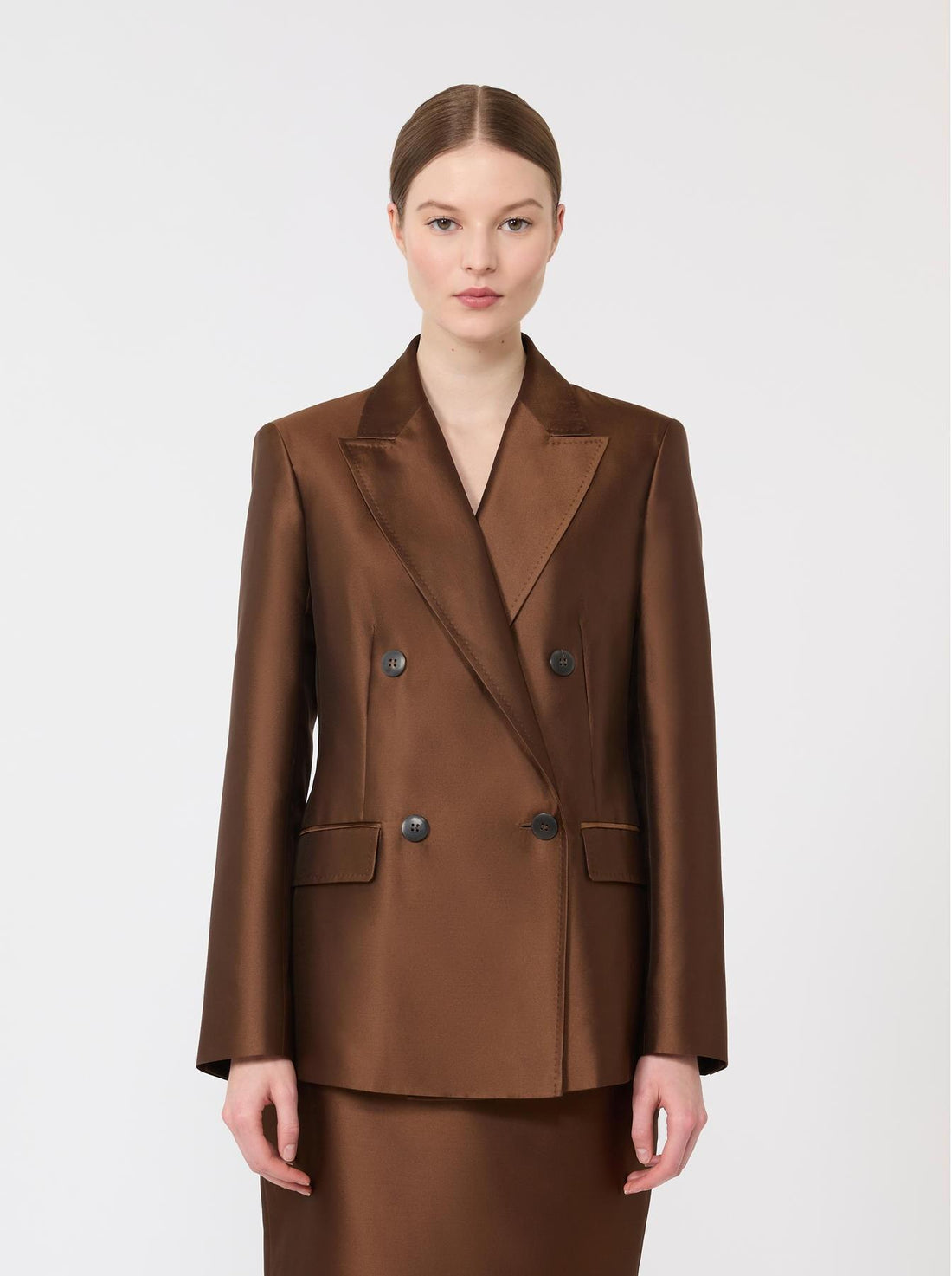 giacca in shantung di seta MSTPECCATI 002 MAXMARA STUDIO 