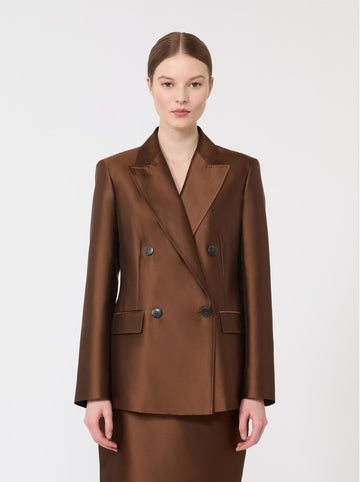 giacca in shantung di seta MSTPECCATI 002 MAXMARA STUDIO 