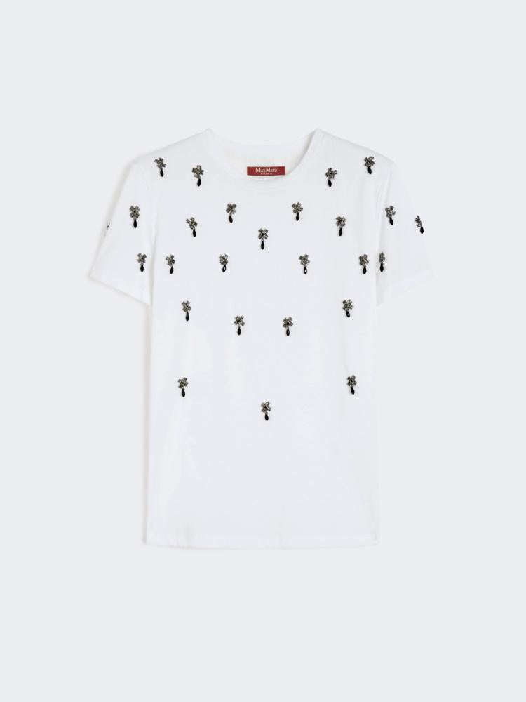 t-shirt con strass PONTILE 005 MAXMARA STUDIO 