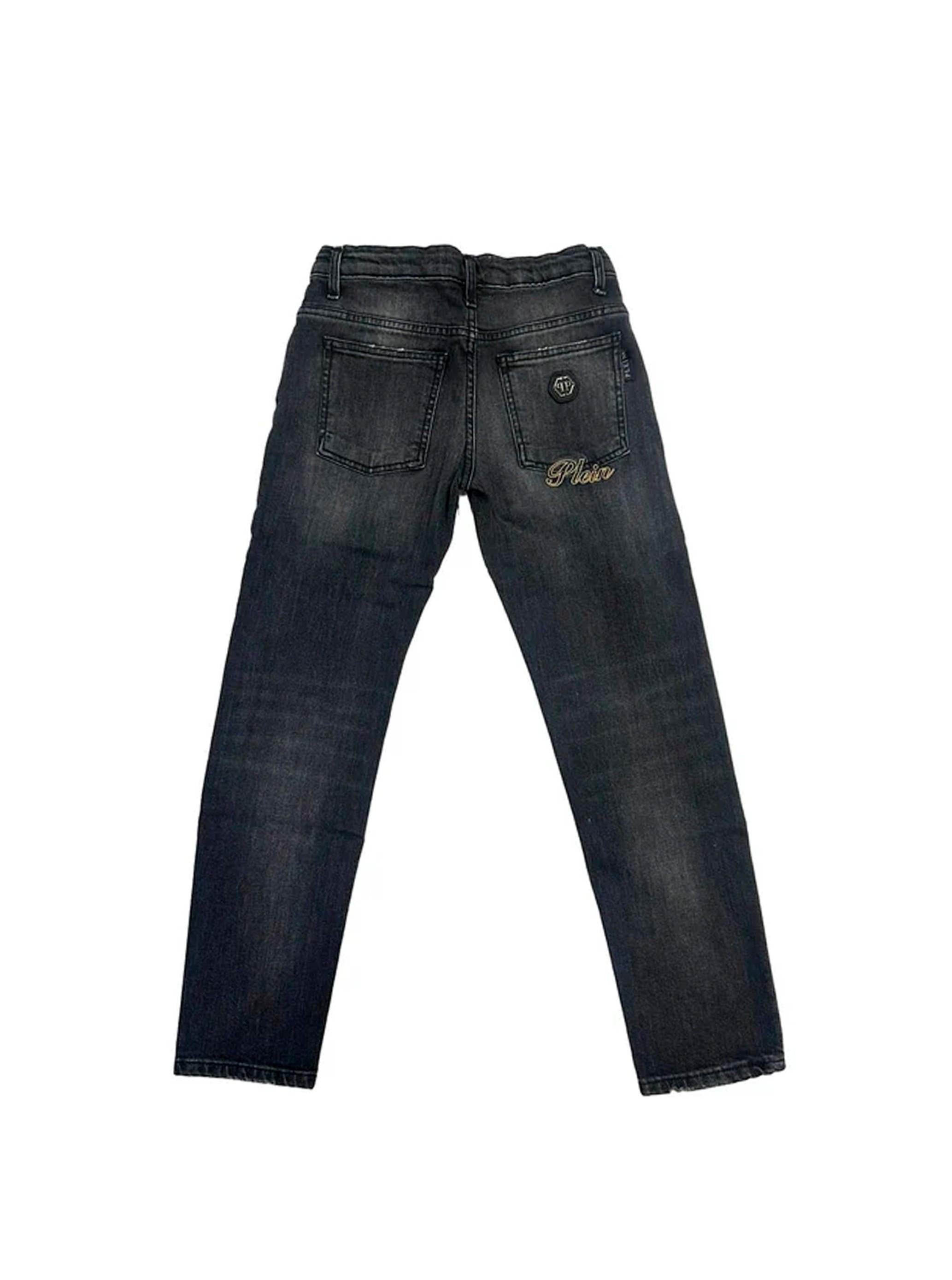 jeans in denim scuro S6PHJBDP005 127 PHILIPP PLEIN 