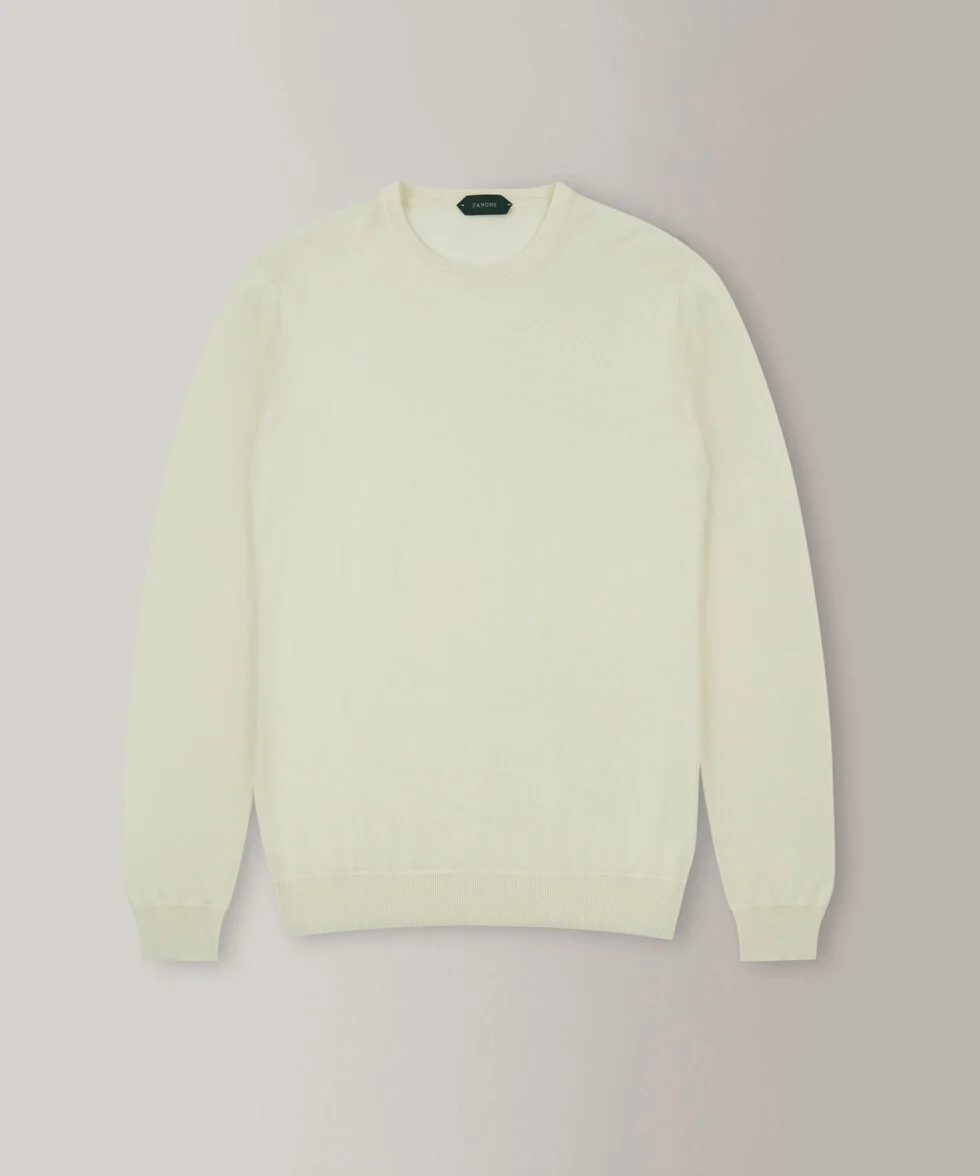 maglioncino in cotone girocollo 812472 ZY318 Z3372 ZANONE 