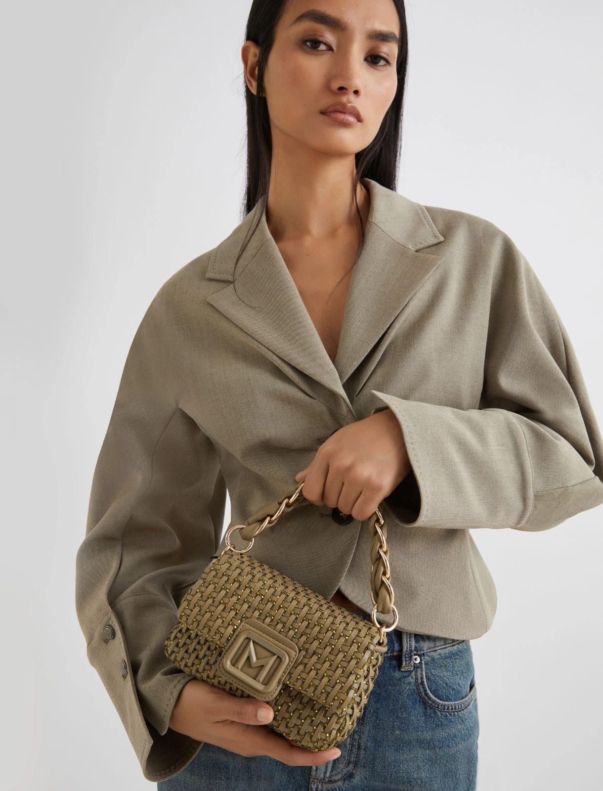 borsa lontra intrecciata LONTRA1 002 MARella ACCESSORI 