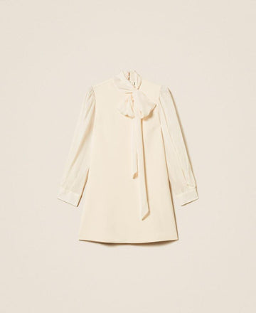 abito corto con fusciacca 252AT2211 12610 TWINSET ACTITUDE 