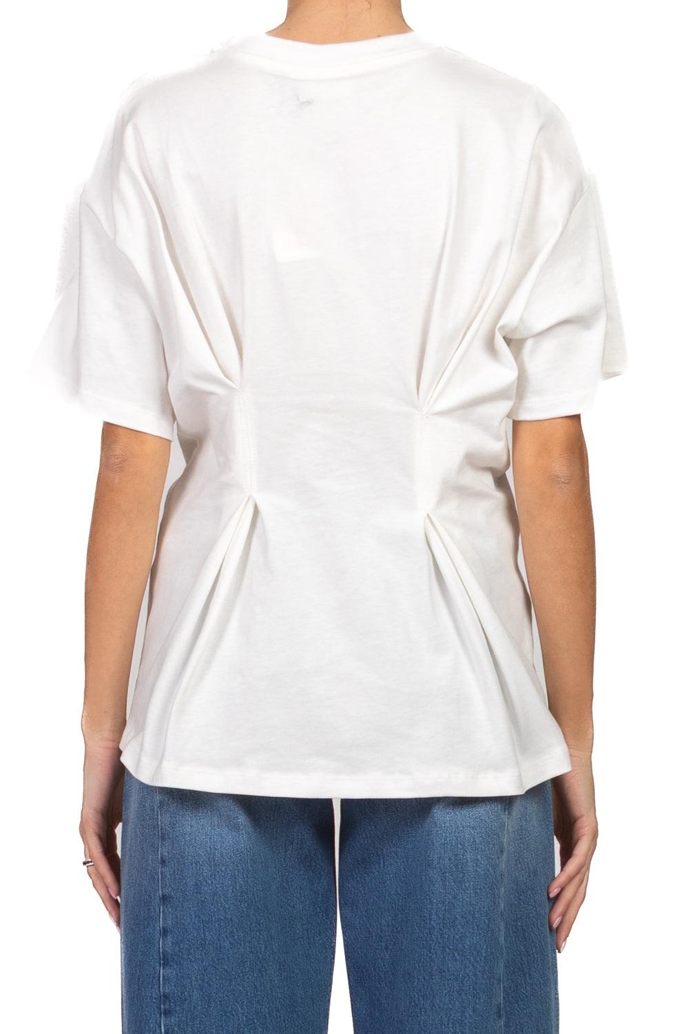 t-shirt sfiancata UAB0020 BIANCO VICOLO 