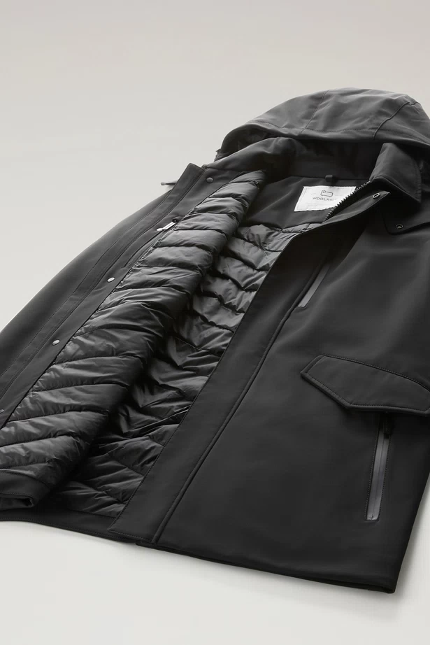 Cappotto Barrow mac in tech softshell CFWOOU0792MRUT3496 100 WOOLRICH 
