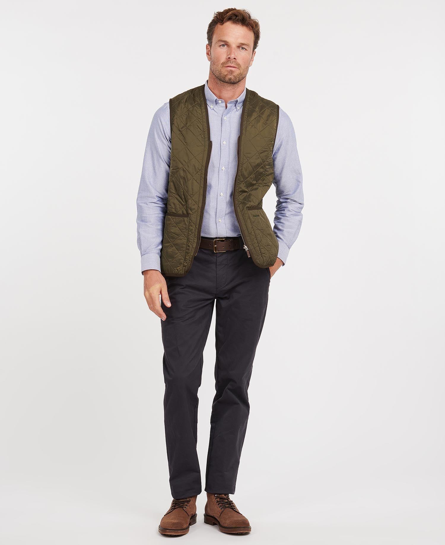 gilet polarquilt MLI0002 OLIVE BARBOUR 