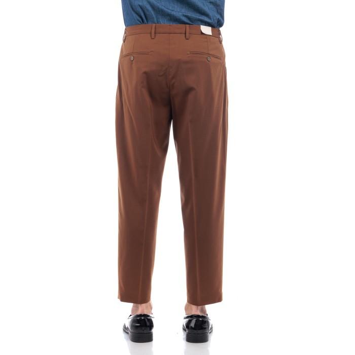 Pantalone portobello s doppia pinces PORTOBELLOS 325082 00173 BRIGLIA 