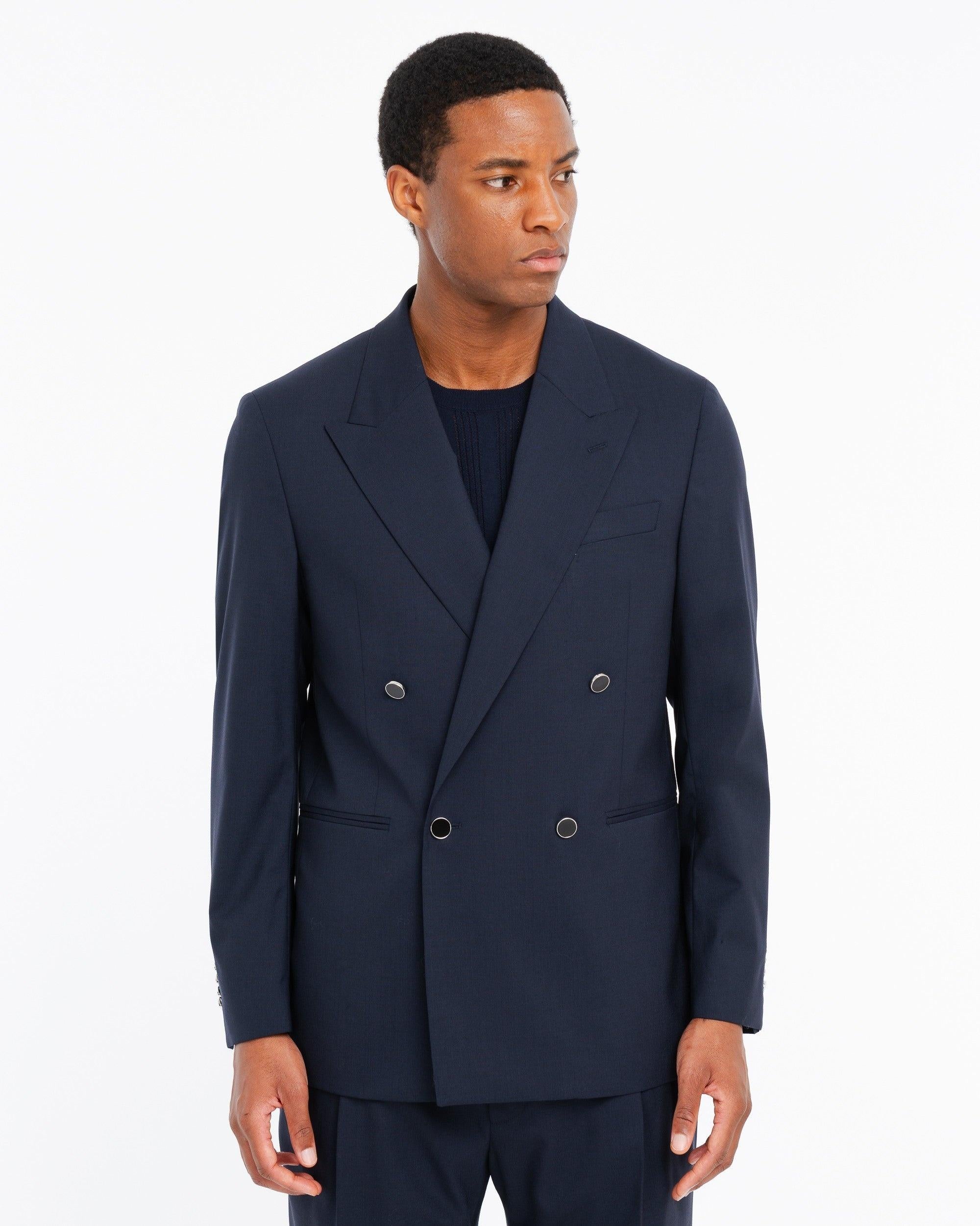 giacca doppiopetto relaxed fit 4032G2002Y 260000 89 MANUEL RITZ 
