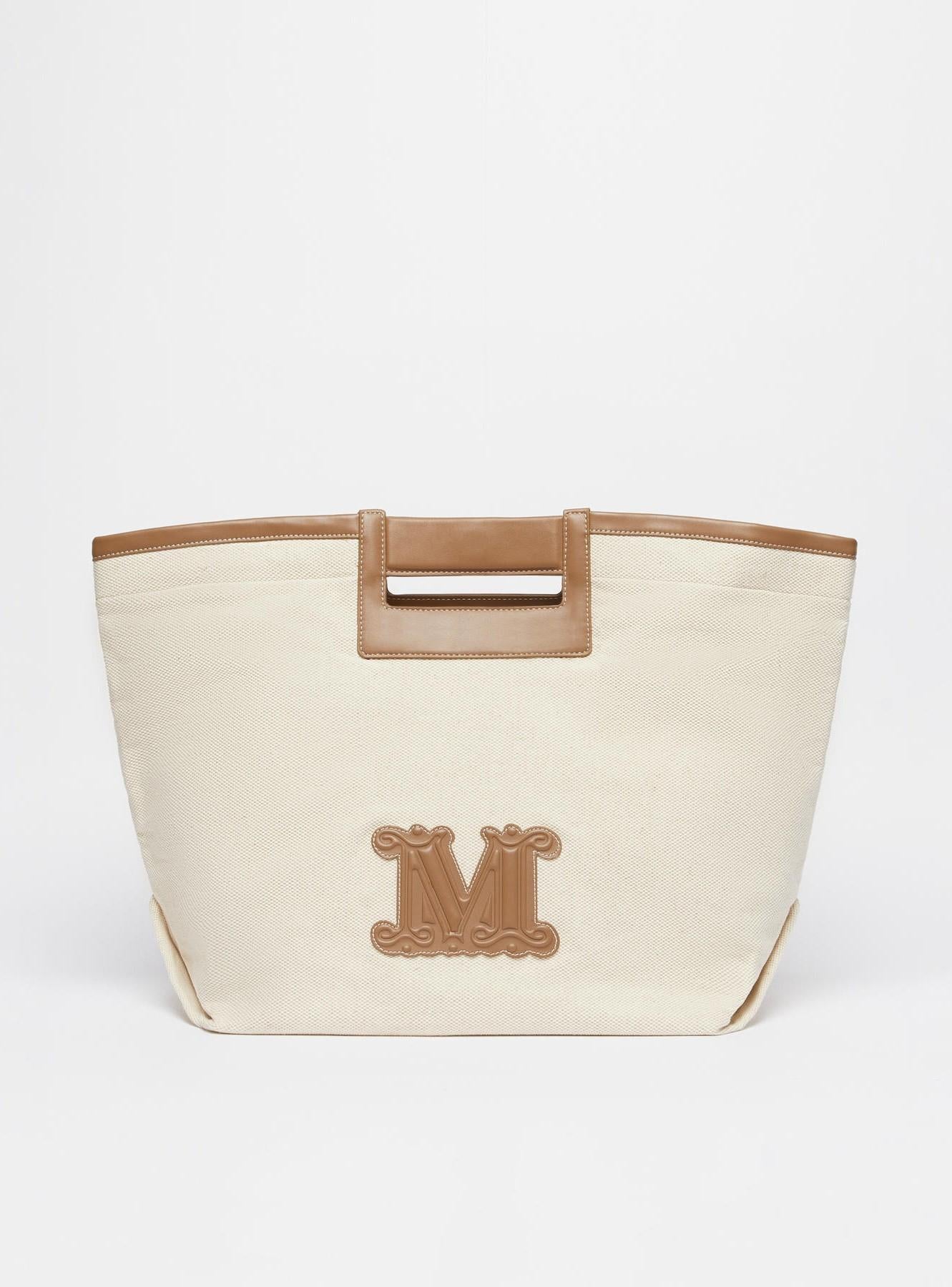 borsa in canvas BCHECRU 001 MAXMARABEACHWEAR 