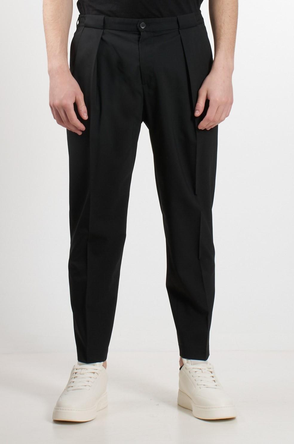 Pantalone portobello s doppia pinces PORTOBELLOS 325082 00010 BRIGLIA 