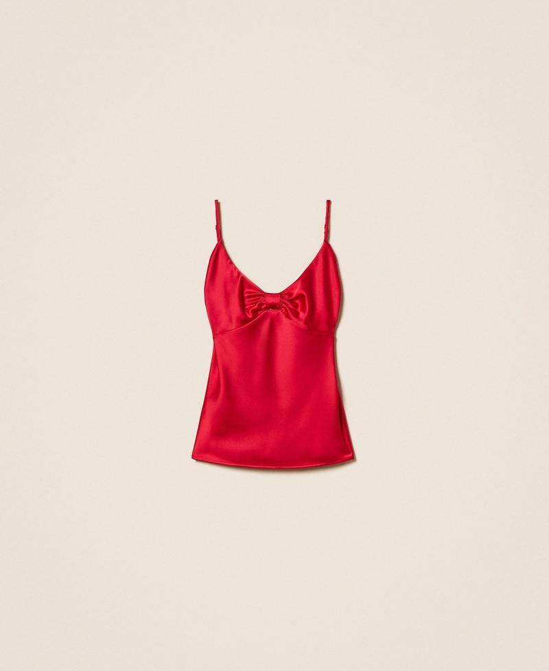 top in raso 261AP2253 13160 TWINSET ACTITUDE 