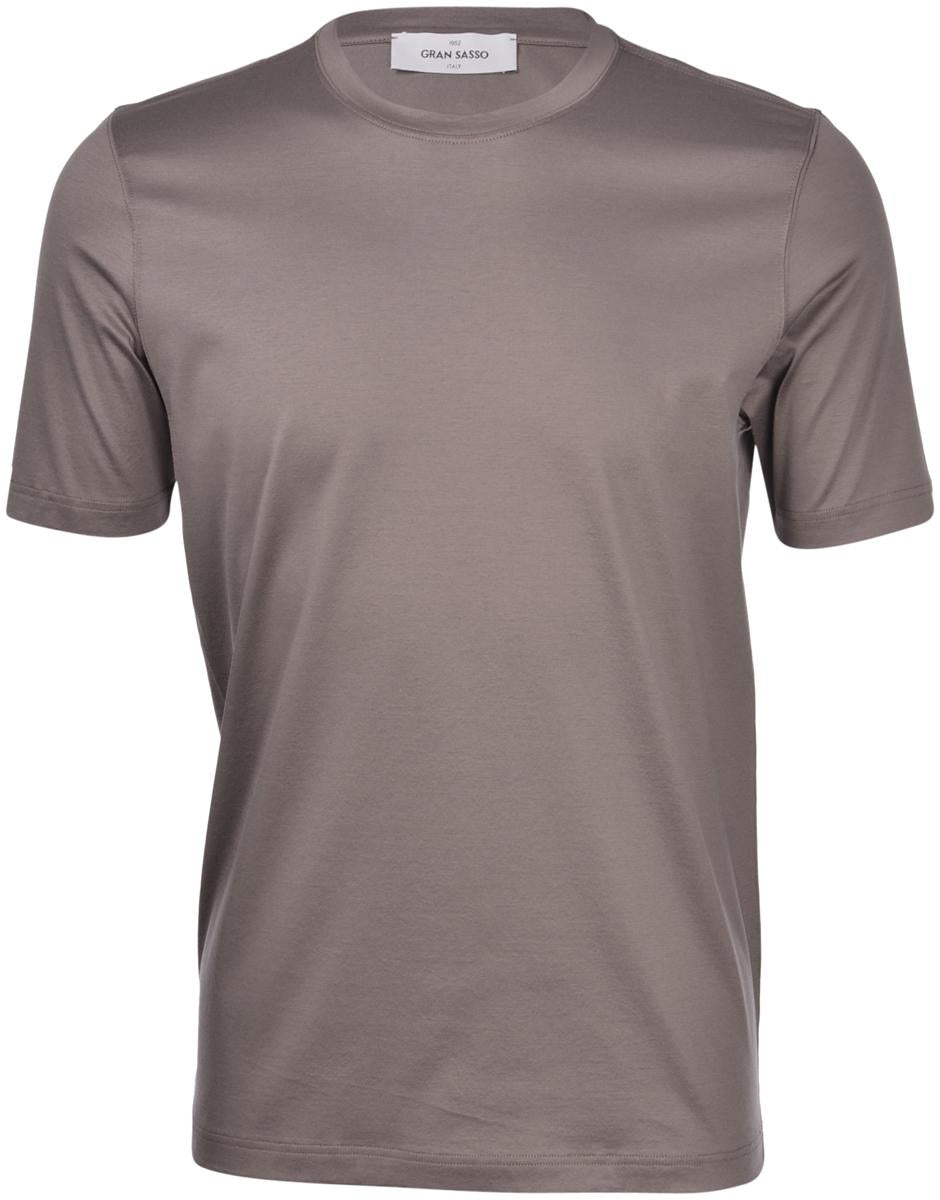 T-shirt in filo di scozia 60133 74002 171 GRAN SASSO 