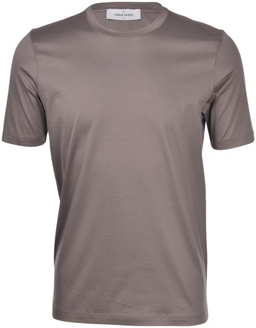 T-shirt in filo di scozia 60133 74002 171 GRAN SASSO 