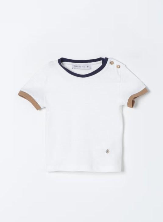 t-shirt logata MR2617 GE-CA MANUEL RITZ KIDS 