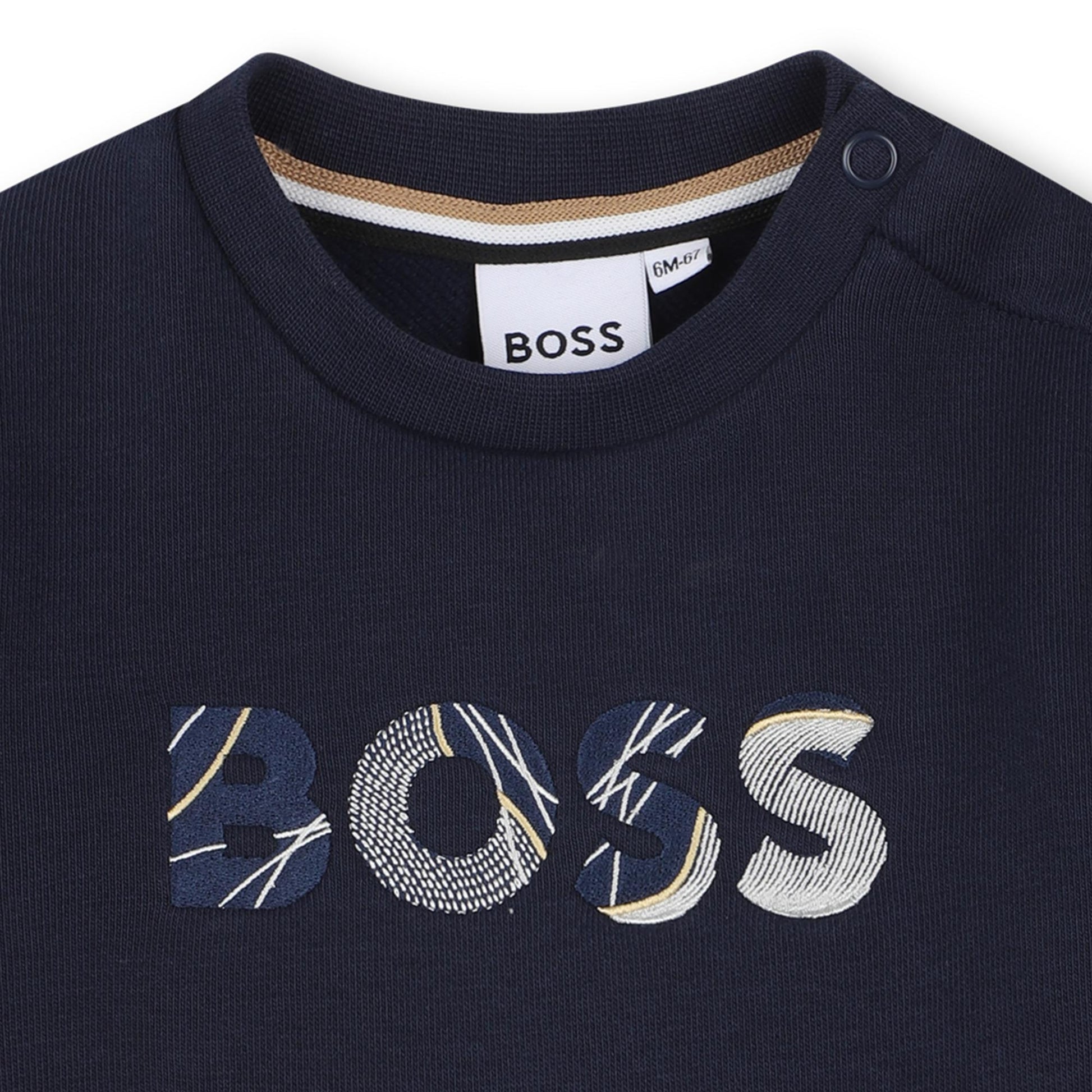 felpa con logo J52457 849 BOSS 