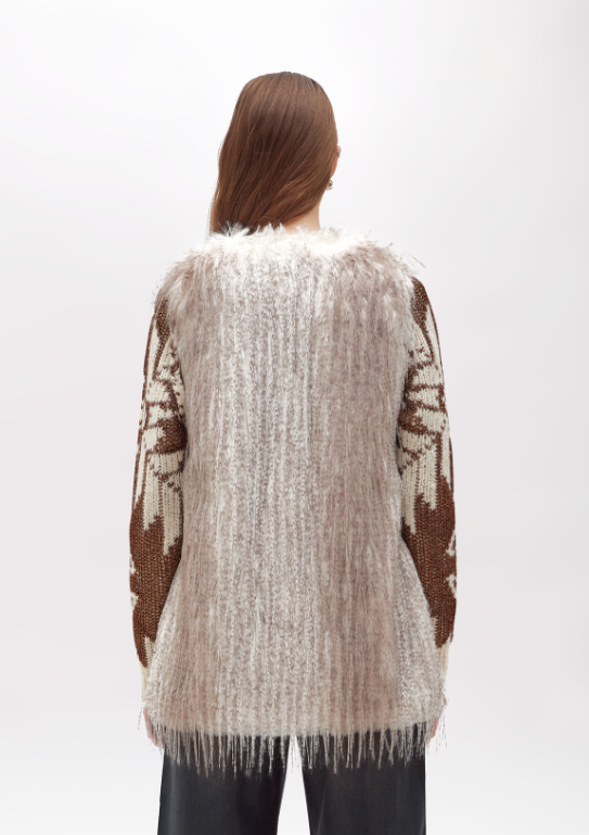 gilet in faux fur PF5002T0300 14300 Blugirl 