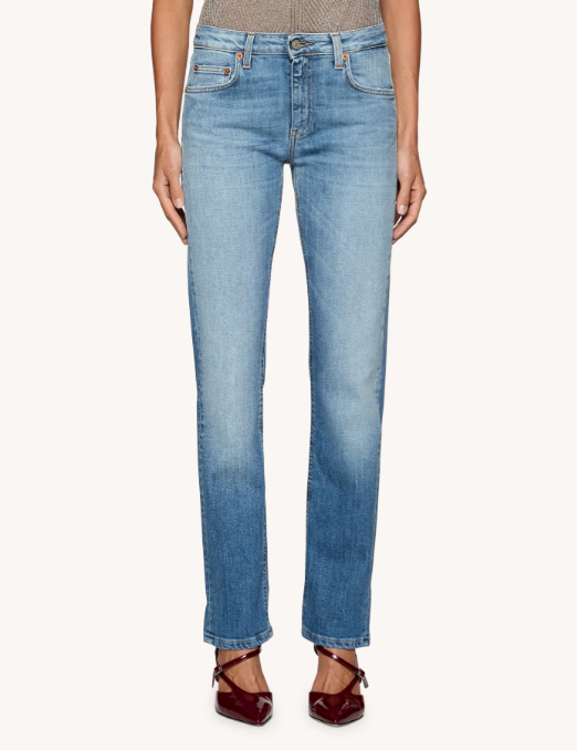 jeans coco con risvolto DP801DSK297DJ09 800 DONDUP 