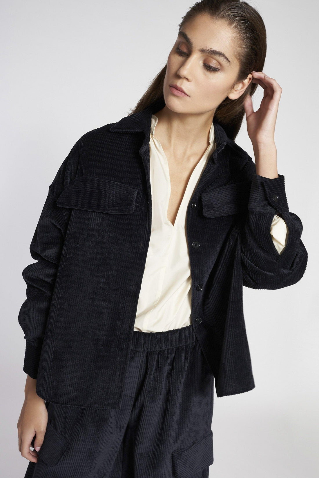 camicia in velluto a coste EMIT31 10 CARLAG 