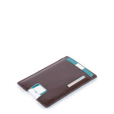 PIQUADRO Portacarte con inserti Mogano
