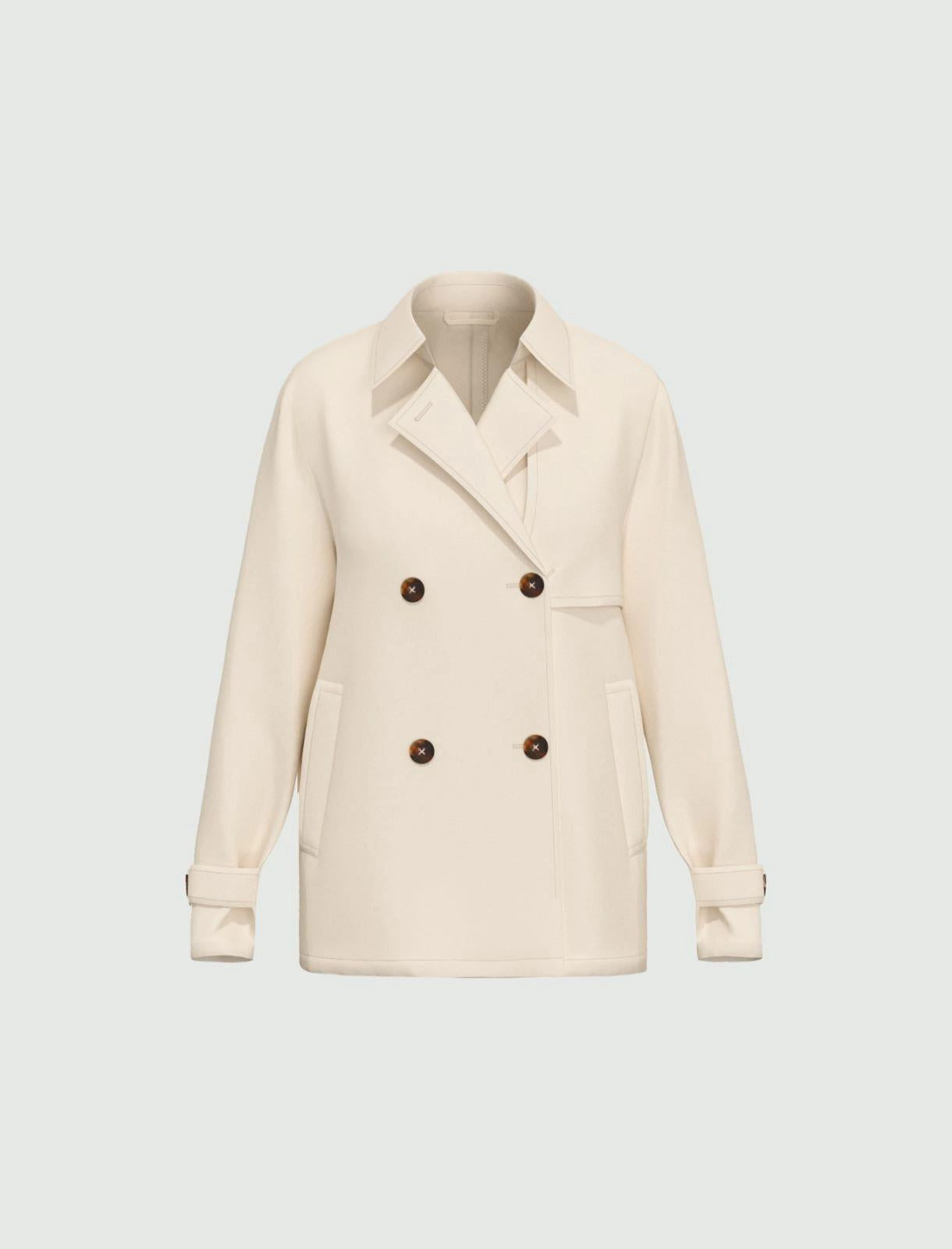 trench doppiopetto EMMPELOTA 001 EMME MARELLA 