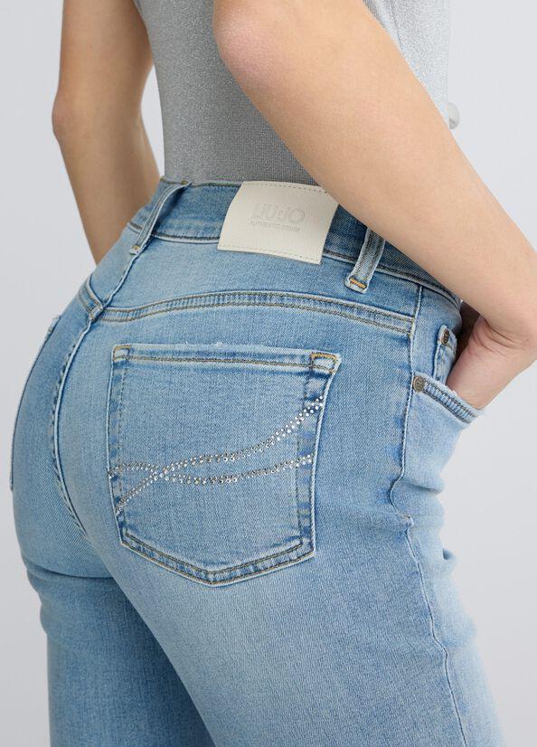 Jeans slim fit con strass UA5066DS615 78848 liU JO 