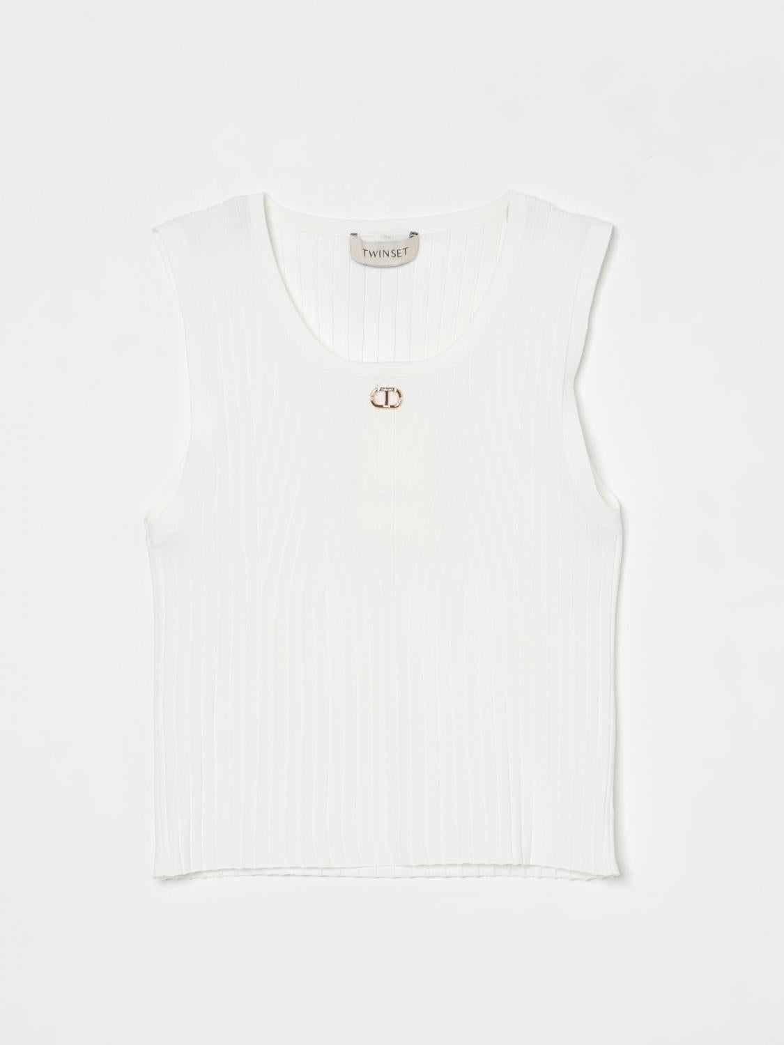 top in maglia 251GJ3404 00808 TWINSET GIRL 