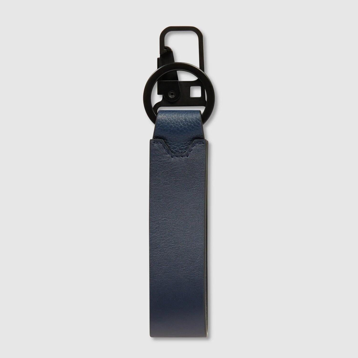 portachiavi con moschettone PC6911S142 BLU PIQUADRO 